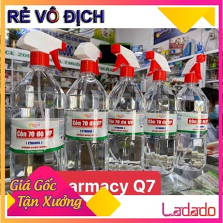 Cồn 70 độ VĨNH PHÚC chai vòi xịt 1 lít dung dịch rửa tay khô, sát khuẩn