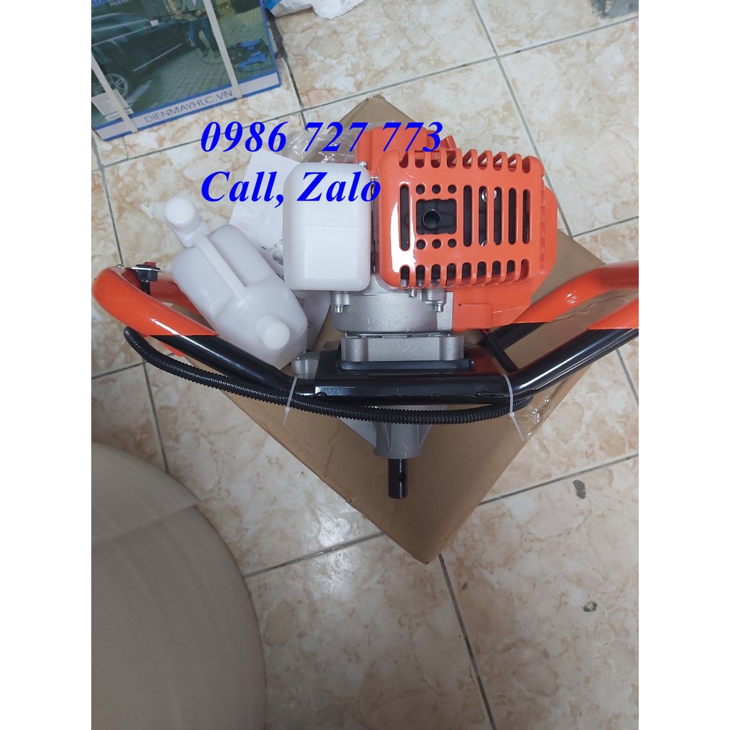 Máy đào hố trồng cây , máy khoan đất Power 1,8W tặng kèm mũi khoan 150mm