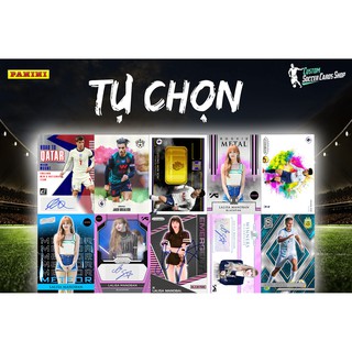[TỰ CHỌN] Thẻ Cầu Thủ Bóng Đá Panini Thiết Kế Theo Yêu Cầu