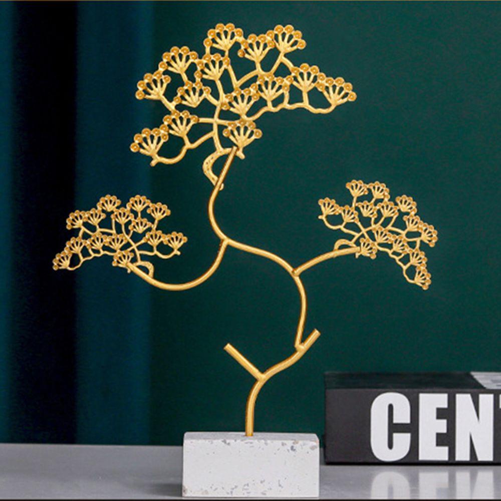 KUNHEV Đồ trang trí Cây Thông Trang Trí Nhà Cửa Phong Cách Trung Hoa|Tượng Nghệ Thuật Trang Trí