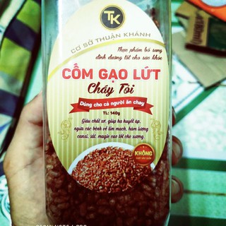Gạo lức cháy tỏi - ăn liền - thơm ngon bổ dưỡng