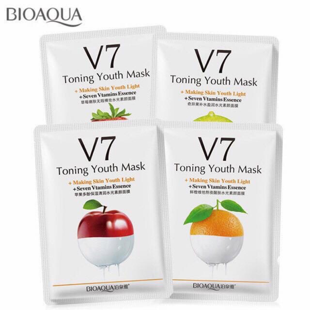 Mặt Nạ V7 Toning Youth Bioaqua