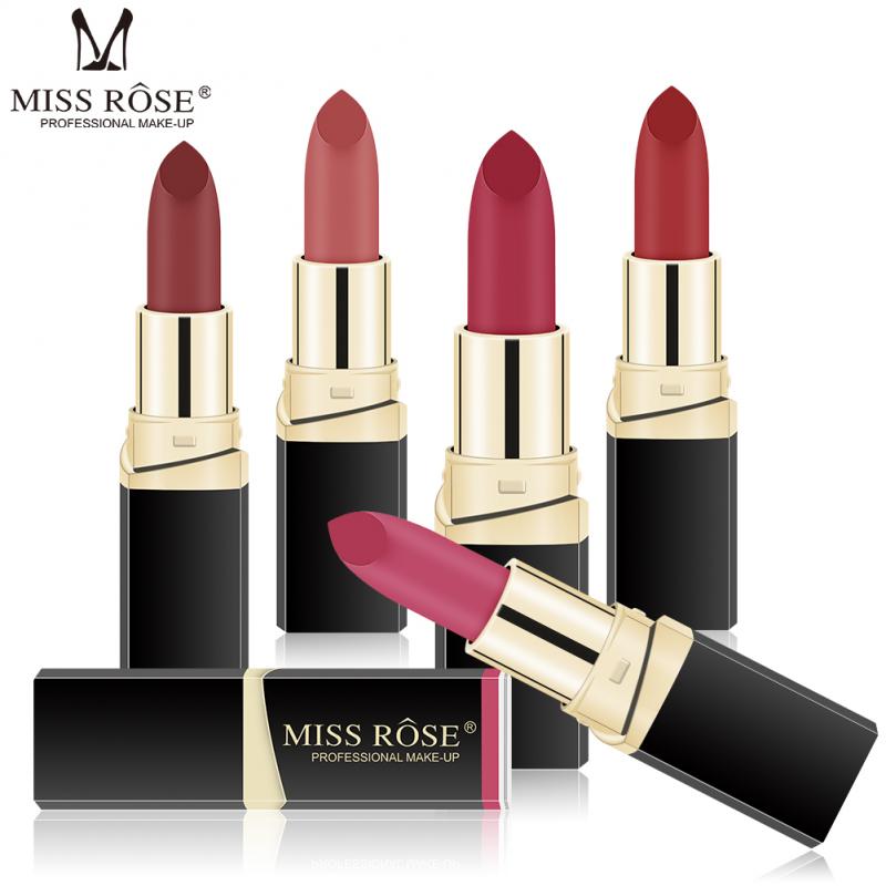 (Hàng Mới Về) Son Lì Miss Rose Chống Thấm Nước Lâu Trôi Trang Điểm Gợi Cảm Tslm1--&*&*-&