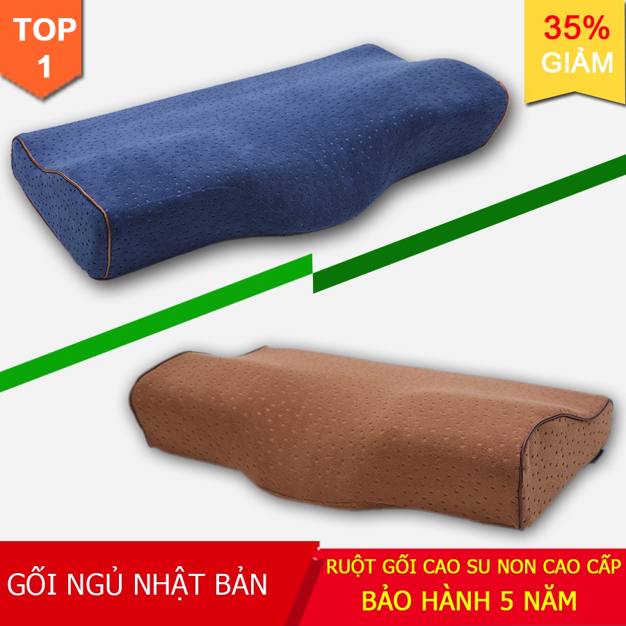 Top 2019 Gối ngủ bán chạy số 1 Nhật Bản trị mất ngủ, hết ngáy ngủ, điều hòa huyết áp & phòng chống thoái hóa đốt sống cổ