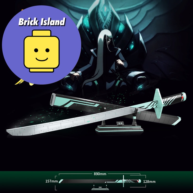 Mô hình kiếm Katana - Brick Island
