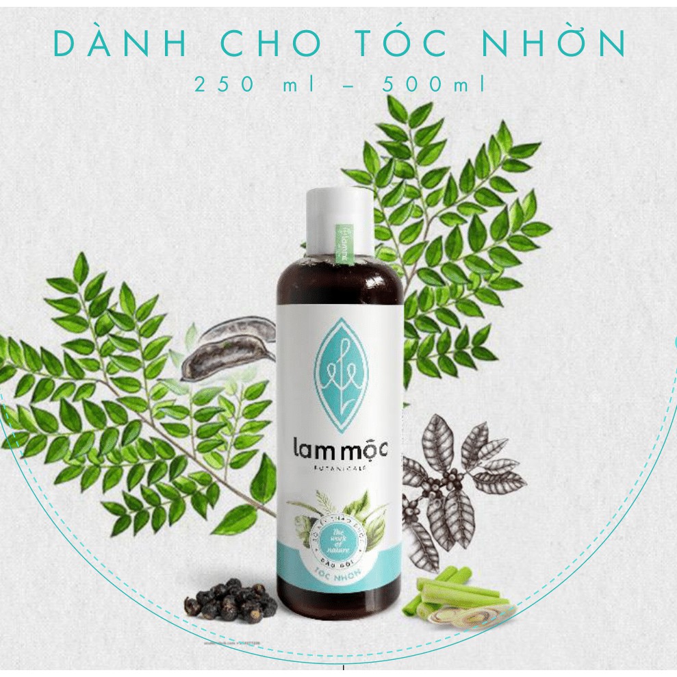 [500ml] Dầu Gội LAM MỘC | Tóc Thường - Khô - Nhờn - Nhuộm - Nam