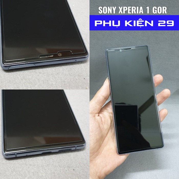 [Sony Xperia 1/Xperia 5] Kính cường lực cao cấp chống bám vân tay GOR