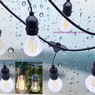 Bóng đèn led edison g45 tròn 4W E27