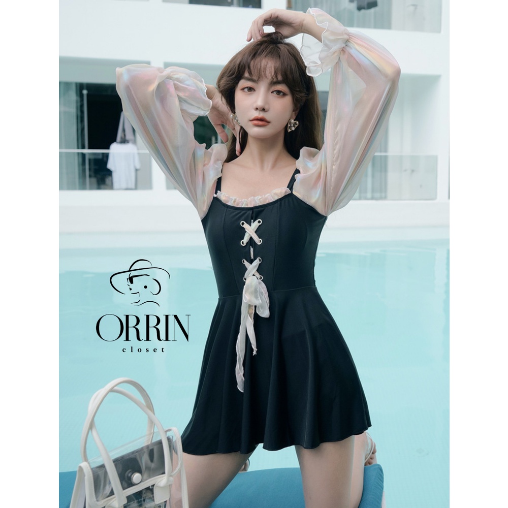 [Tặng Chong Chóng Gắn Mũ] Đồ Bơi Váy Bơi Bikini Váy Hologram Tay Lửng Váy Chụp Ảnh Váy Checkin ~ ORIN ORRIN CLOSET | BigBuy360 - bigbuy360.vn