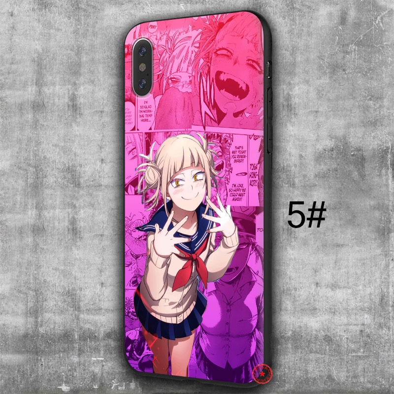 Ốp Điện Thoại Hình Himiko Toga Cho iPhone SE XR 5 5S 6 6S 7 8 11 Pro Max Plus XN22