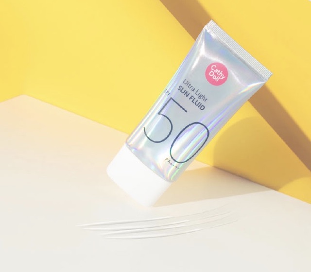 Cathy Doll Ultra Light Sun Fluid SPF50 PA++++ 40ml Kem Chống Nắng Dưỡng Da Cathy Doll Ultra Light Sun Fluid SPF50