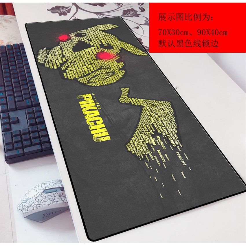 Lót ChuộT 80x30 HìNh pokemon ĐộC ĐáO