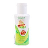 Sữa Tắm Gội Lactacyd Milky,BB Giảm Hăm Tã ,Rôm Sảy Cho Bé Dung Tích 60ml