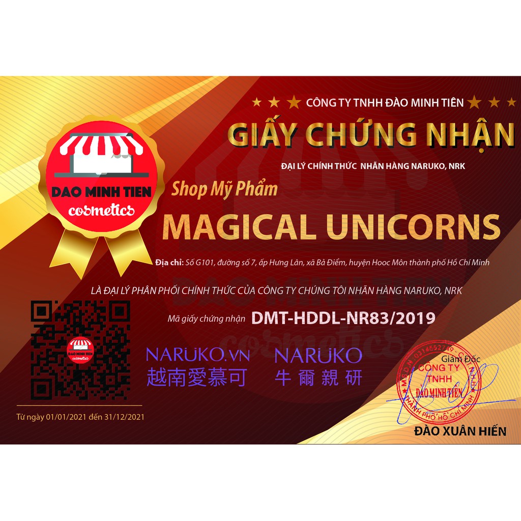 Mặt nạ NARUKO các dòng