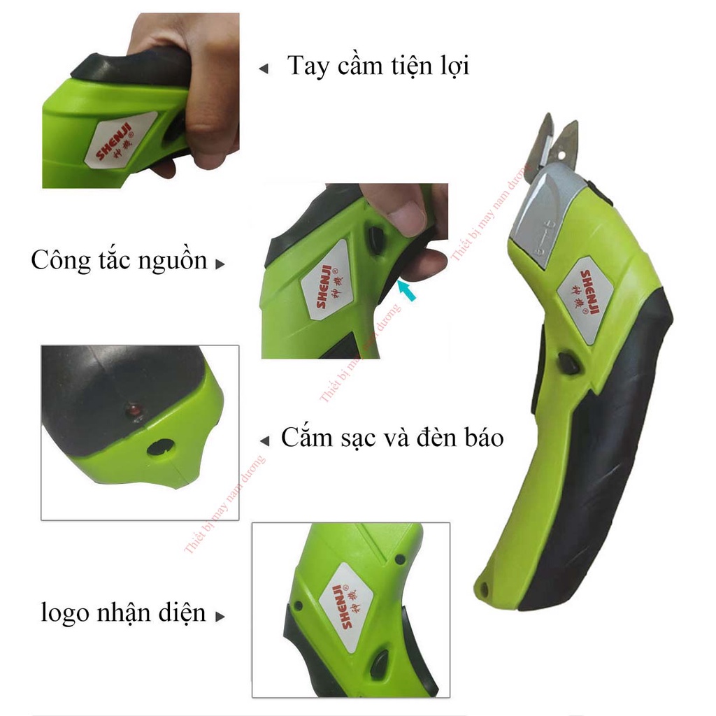 Máy Cắt Vải Dùng Pin Đa Năng &gt; Kéo Cắt Giấy &gt; Kéo cắt vải &gt; Cắt Da Dùng Pin Sạc &lt;lỗi 1 đồi 1&gt;