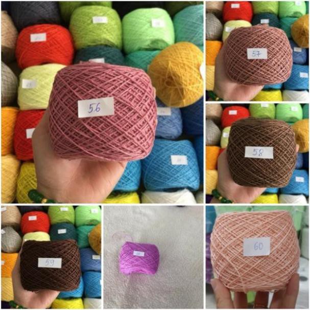 Len Sợi Cotton Việt Nam 1mm Bảng Màu 1