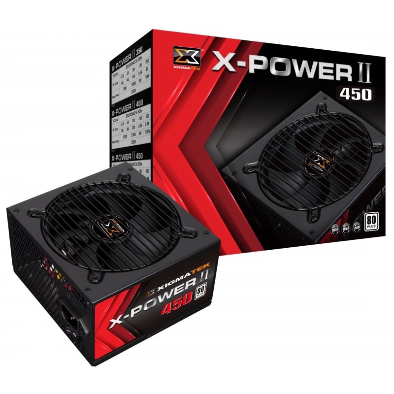 Nguồn máy tính XIGMATEK X-POWER II 450 (EN41954) - 80PLUS ChopperGaming