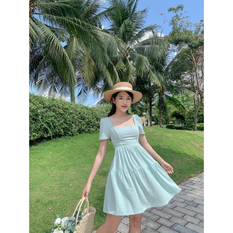 Đầm FOLLY - Đầm babydoll cách điệu lưng | BigBuy360 - bigbuy360.vn