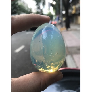 Trứng opalite size 5cm như trứng gà thật