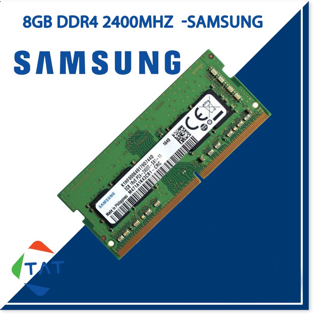 🆕 Ram Laptop Samsung Hynix kingston 8GB DDR4 2400MHz Chính Hãng - Bảo hành 36 tháng 1 đổi 1