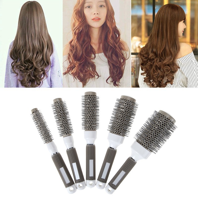 Curly Waves Hair Care Professional Salon Styling Massage Comb Hairbrush KNTR
