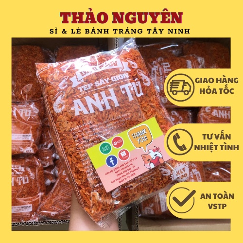500g Ruốc Sấy Đặc Sản ,Loại Ngon, Ăn Vặt Sài Gòn