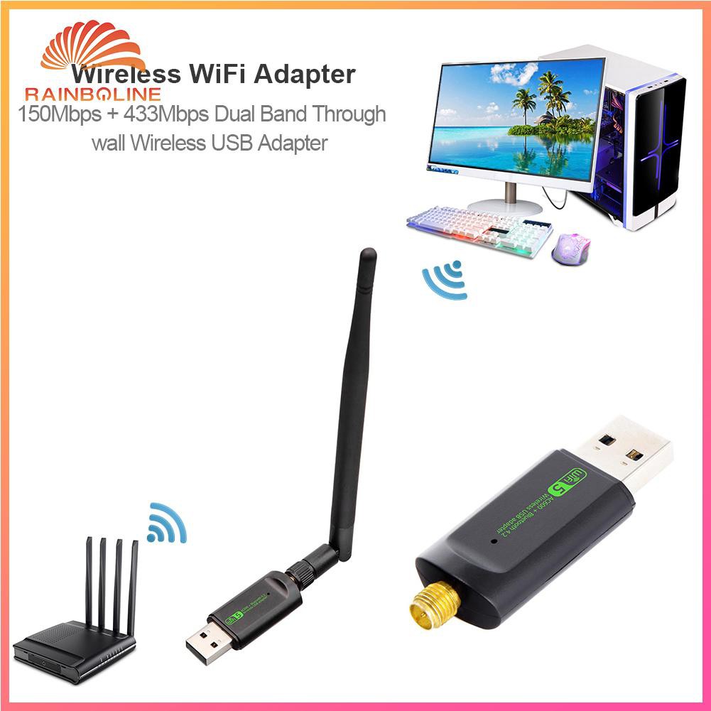 Usb Wifi Không Dây 600mbps Tích Hợp Thẻ Mạng Lan Với Bluetooth Rtl8821 | BigBuy360 - bigbuy360.vn