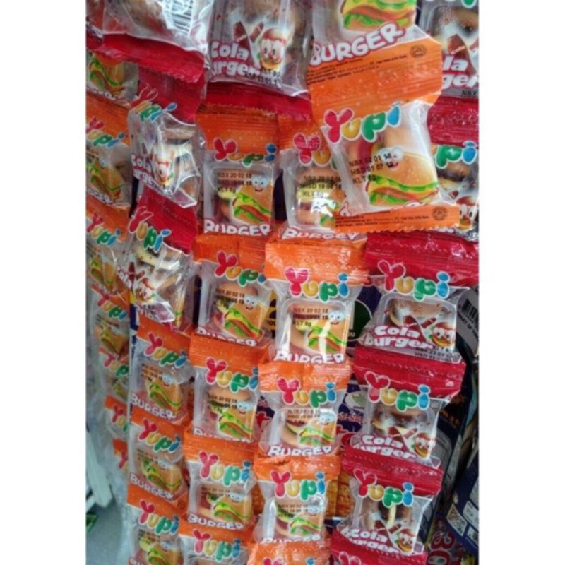 Kẹo dẻo hamburger mini