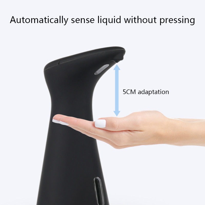 Bình Đựng Xà Phòng Rửa Tay Tự Động Không Cần Chạm Cổng USB Tiện Dụng Cho Nhà Tắm