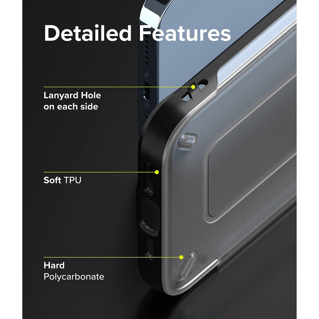 Ốp lưng iPhone 13 Pro Max / 13 Pro / iPhone 12 / 12 Pro Ringke UX - Nhập khẩu Hàn Quốc