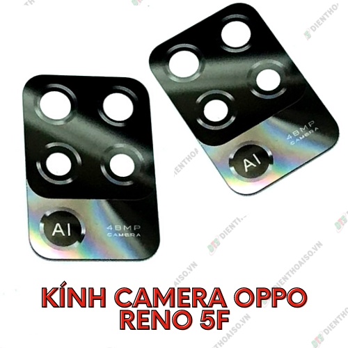 Mặt kính camera oppo reno 5f có sẵn keo dán