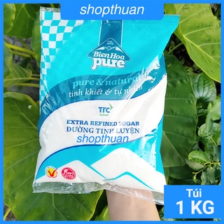 Đường biên hòa pure túi 1kg - nsx 25.8.21 - hsd 36 tháng - ảnh sản phẩm 1