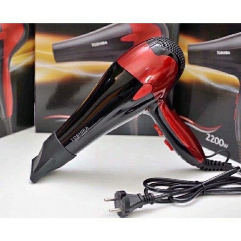 Máy sấy tóc Toshiba 2200W hàng đẹp công suất lớn.tốc độ nhanh mạnh