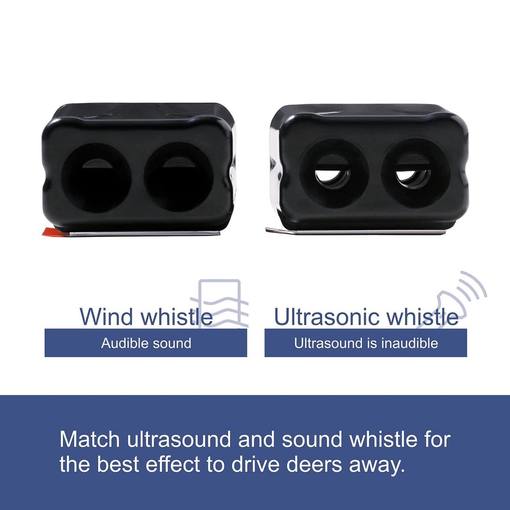 JONYE Set 2 Còi Cảnh Báo Hươu Cao Cấp Cho Xe Ô Tô