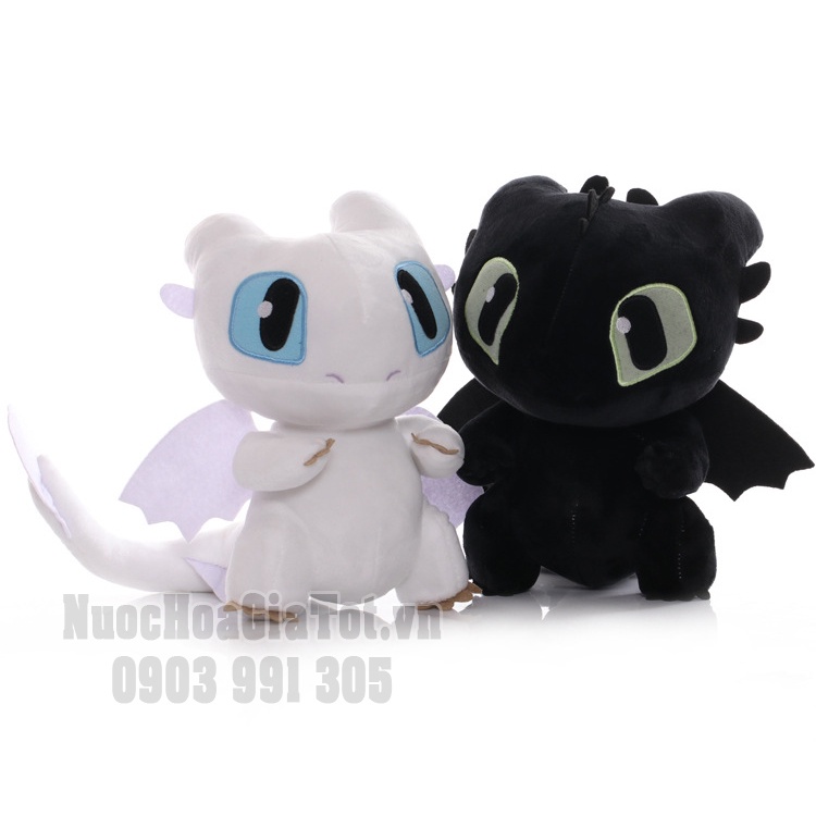 Gấu bông Toothless răng sún bí kíp luyện rồng how to train dragon quà tặng sinh nhật bé trai gái