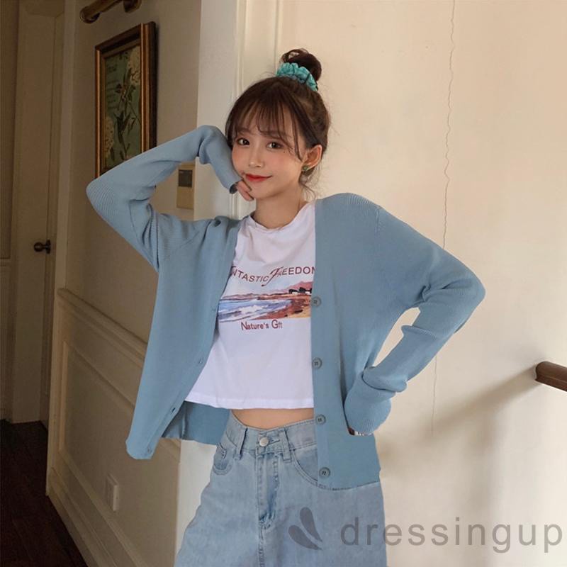 Áo Croptop Tay Ngắn Cổ Tròn In Chữ Thời Trang Mùa Hè Cho Nữ | BigBuy360 - bigbuy360.vn