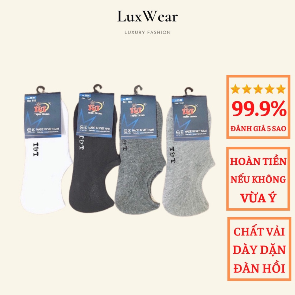 [Kho Sỉ Rẻ]Tất Lười Cao Cấp Chống Hôi Chân, Giày Lười T&amp;T