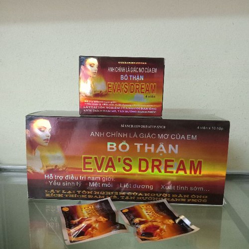 Bổ Thận Nam EVA’S DREAM lớn ( 10 hộp nhỏ x 2 gói ) 20 gói