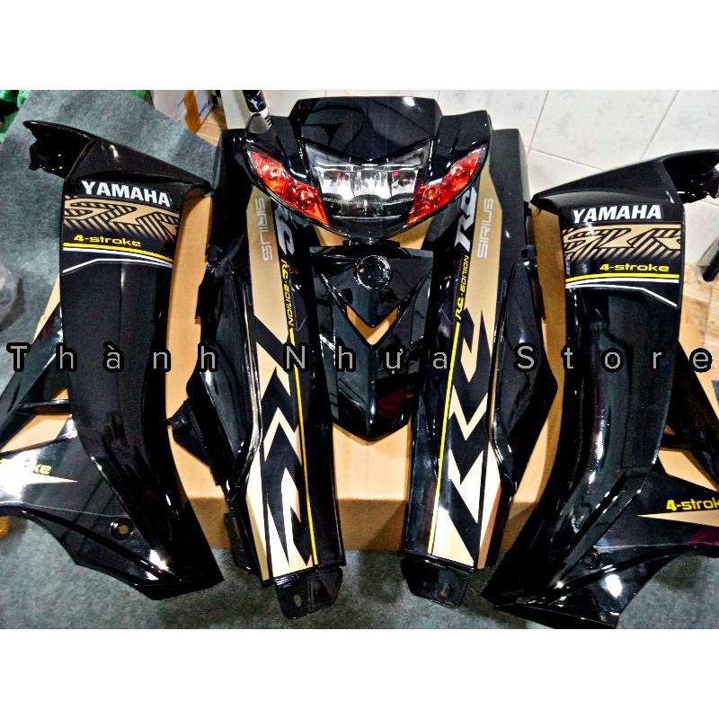 Dàn áo Sirius Đen RC Vàng mẫu New