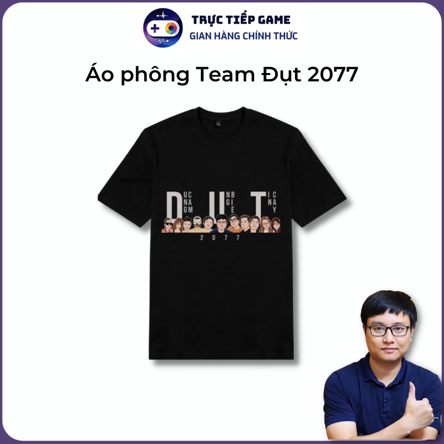 Áo Phông TTG Phiên bản kỷ niệm TEAM ĐỤT 2077 - TTGSHOP