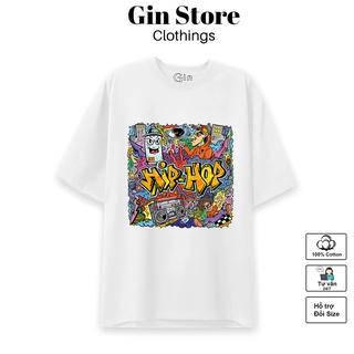 [FREESHIP] Áo thun hình Hiphop nhiều màu sắc Cotton Co giãn 2 chiều -unisex nam nữ