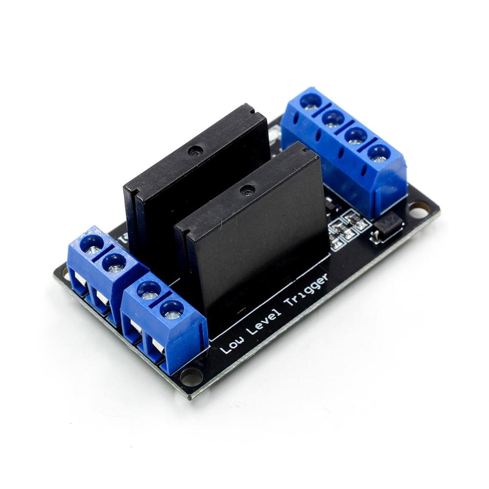 1pcs 1 2 4 6 8 Channel 3V-24V DC Relay Module Solid State Low Level SSR AVR DSP G3MB-202P Relay for Arduino
