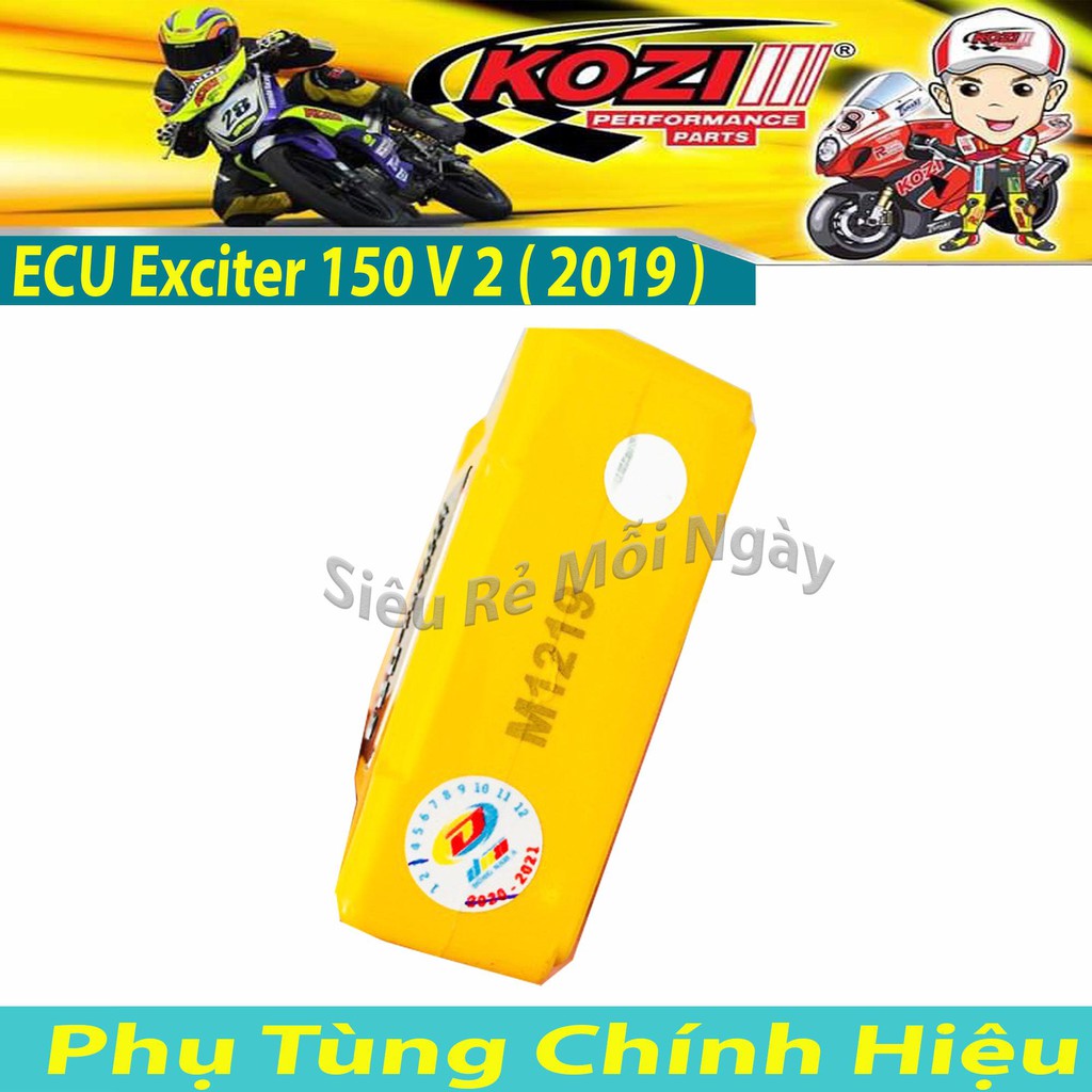 ECU KOZI V2 Độ Mở Tua 8 Map Chỉnh Yamaha Exciter 150cc 2019