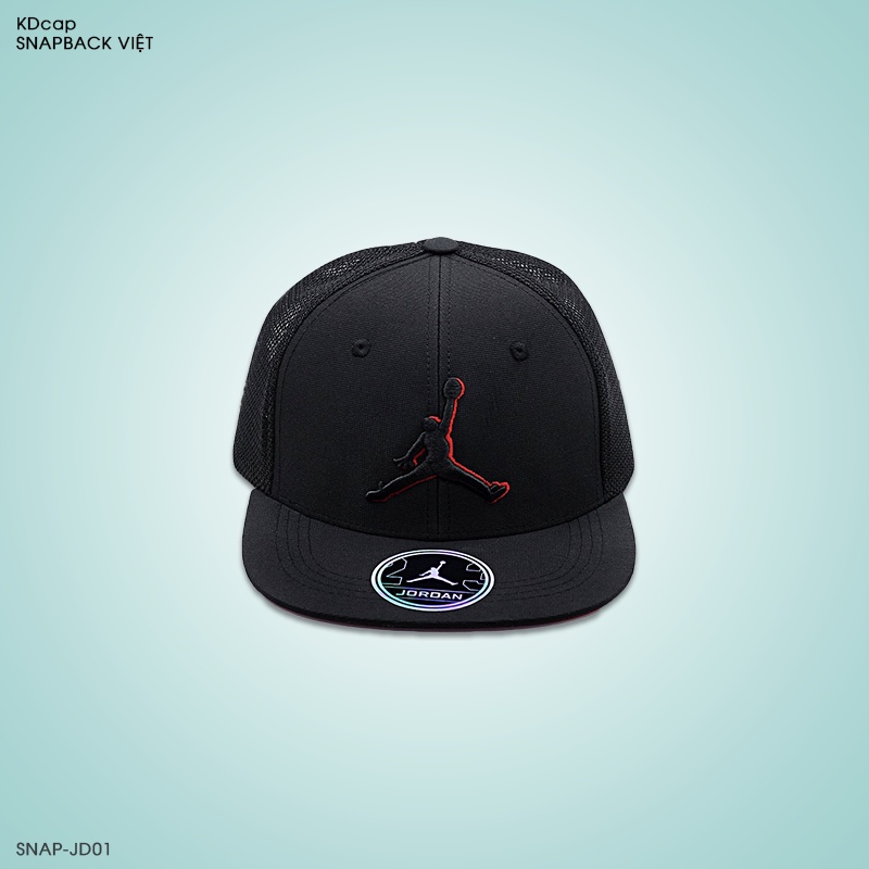 Mũ nón snapback cao cấp chính hãng nón hiphop nam nữ JD vải Kaki phối lưới form đẹp thời trang vnxk phong cách