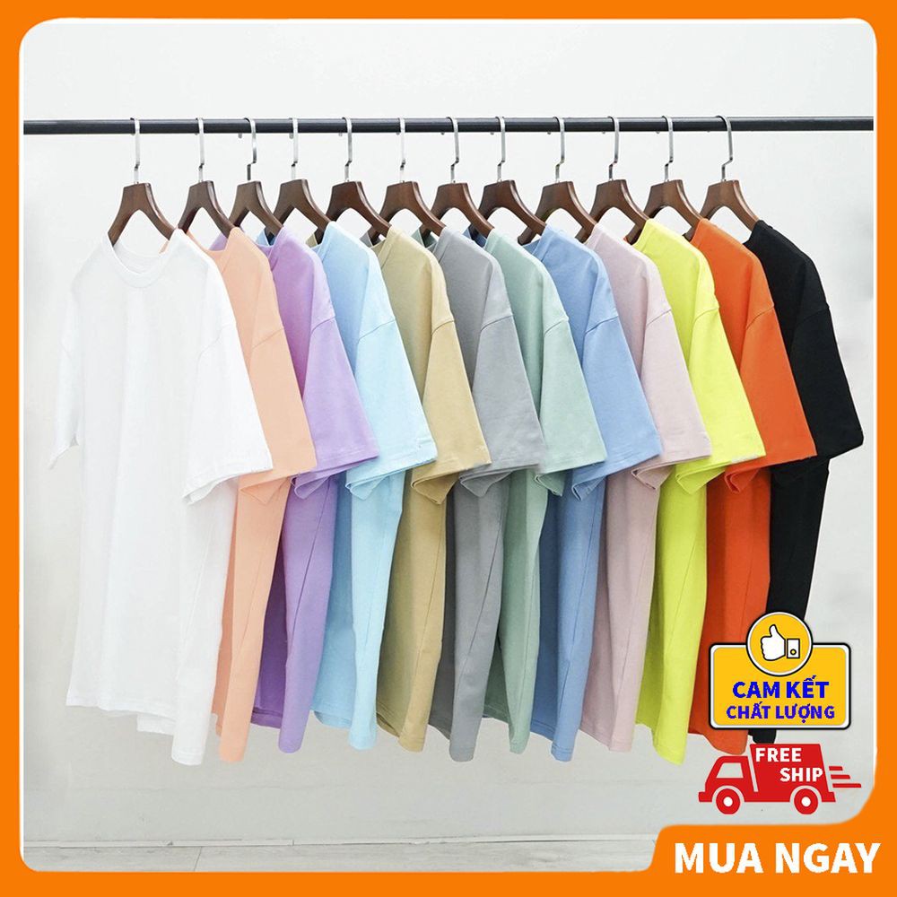 Áo thun nam nữ Unisex N7 Basic Tee BIBINO phông trơn tay lỡ oversize form rộng nhiều màu | BigBuy360 - bigbuy360.vn