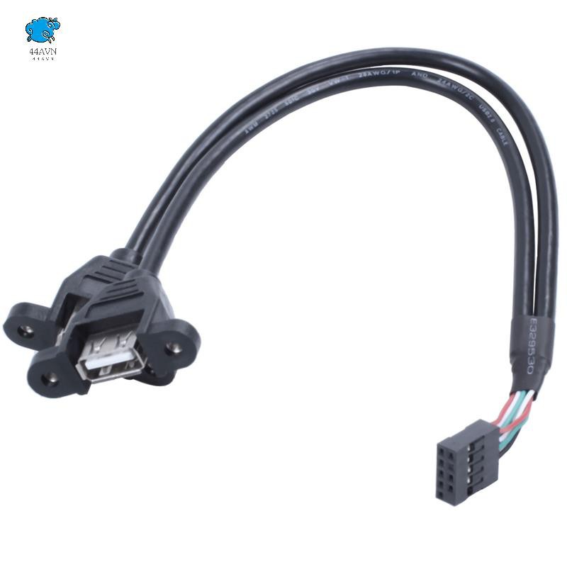 Cáp Chuyển Đổi 9 Pin Sang Dual Usb 2.0 Type A Female