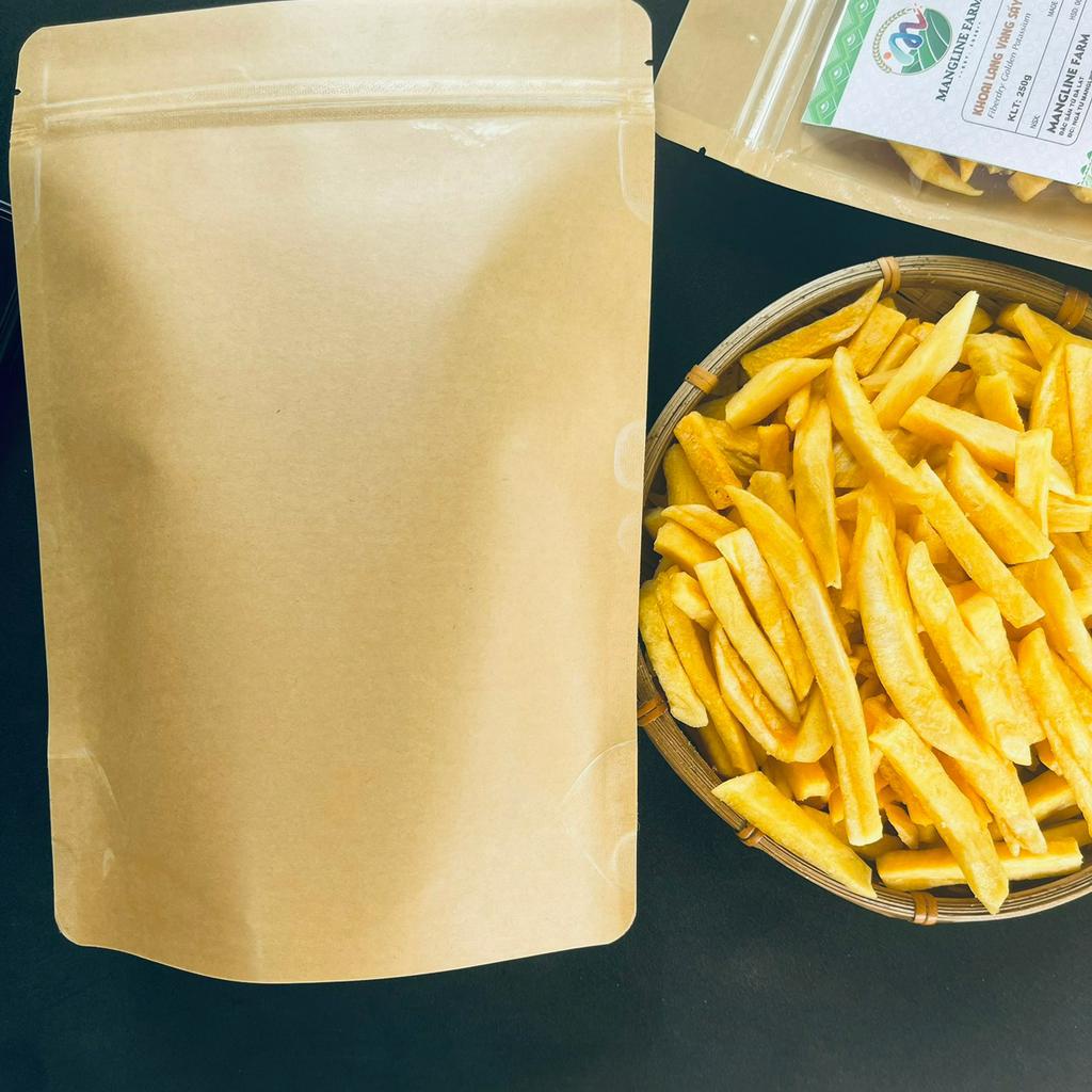 Khoai lang vàng sấy sợi Mangline Farm Đà Lạt 250g thơm ngon giòn tan giúp giảm cân cải thiện tiêu hoá