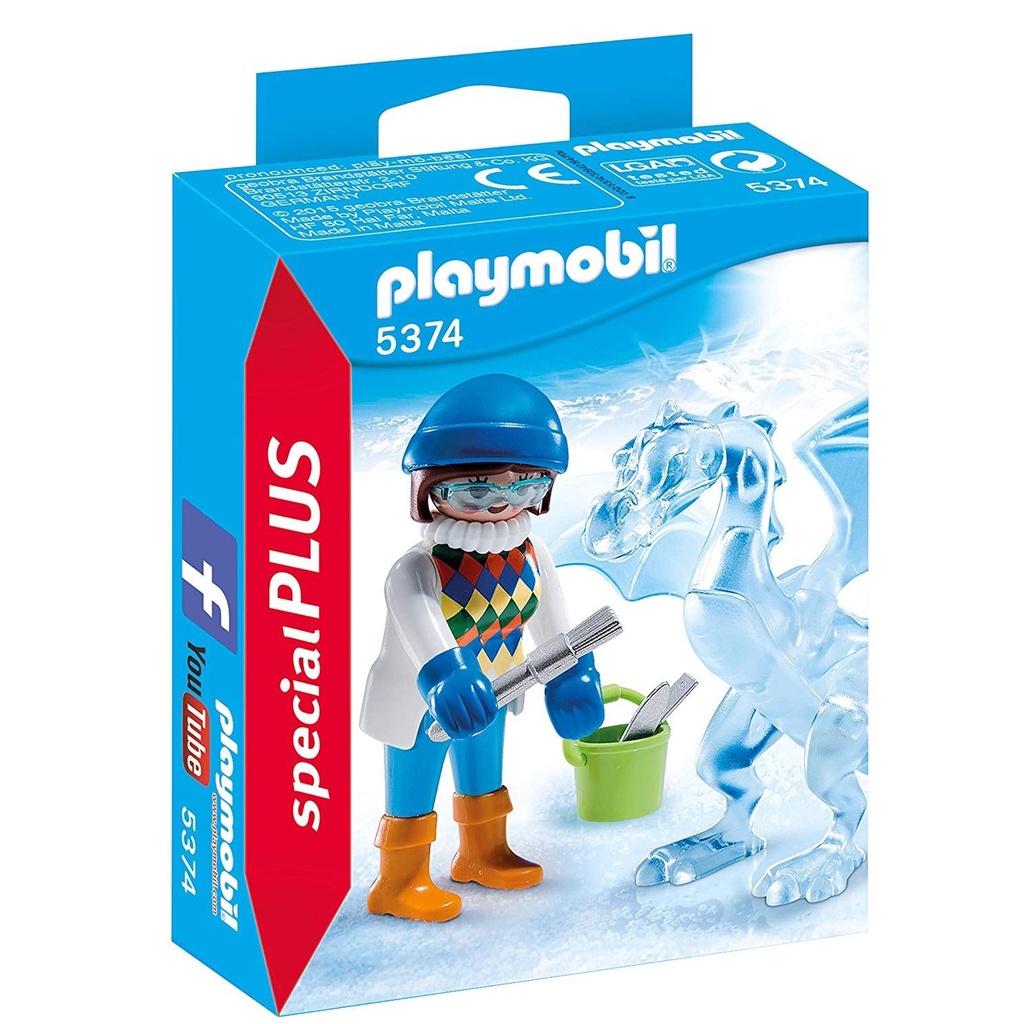 Đồ chơi mô hình Playmobil Ice Sculptor - Khủng long băng giá - Thương hiệu đồ chơi mô hình đến từ Đức