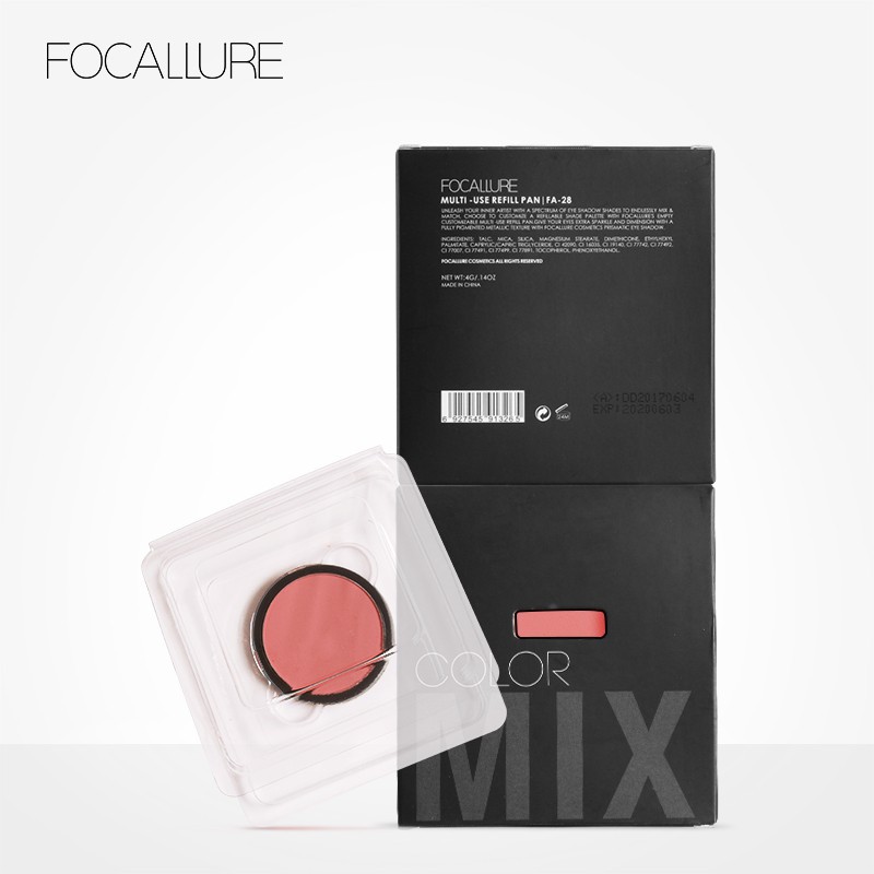 Lõi phấn má hồng Focallure dạng nén phong cách tự nhiên xinh xắn | BigBuy360 - bigbuy360.vn