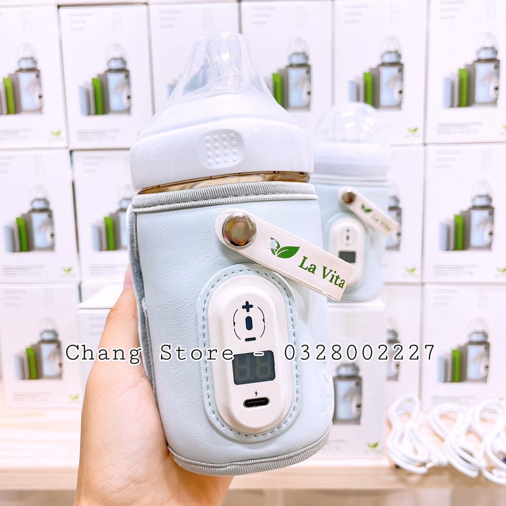 Túi Hâm Ủ Sữa Di Động Thông Minh ,Máy Ủ Hâm Bình Sữa Bằng Sạc USB ( BH 6 Tháng)